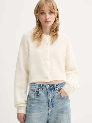 Gestuz kardigan z dodatkiem moheru Gzdebbie