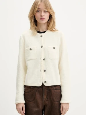 Gestuz kardigan z dodatkiem wełny