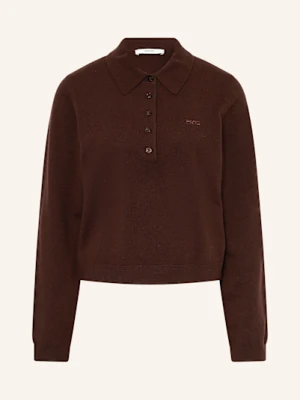 Gestuz Koszulka Polo Z Dzianiny Gzmanzi braun