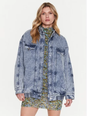 Gestuz Kurtka jeansowa Kandra 10906839 Niebieski Oversize