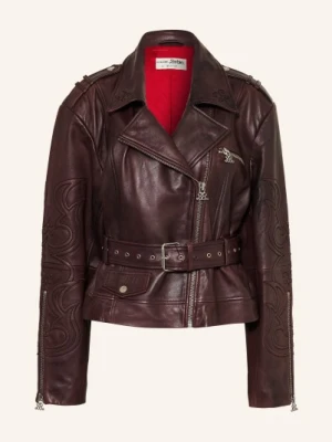 Gestuz Kurtka Skórzana Bxgken rot