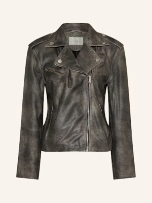 Gestuz Kurtka Skórzana Gznaomi grau