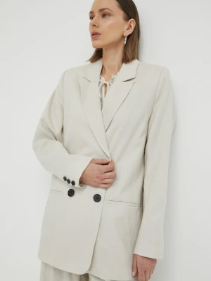 Gestuz marynarka z domieszką lnu PaulaGZ