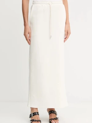 Gestuz spódnica kolor biały maxi prosta 10910115