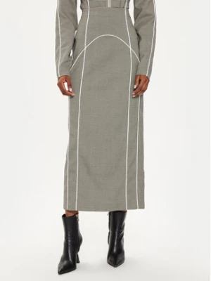 Gestuz Spódnica maxi Pippa 10908667 Szary Slim Fit