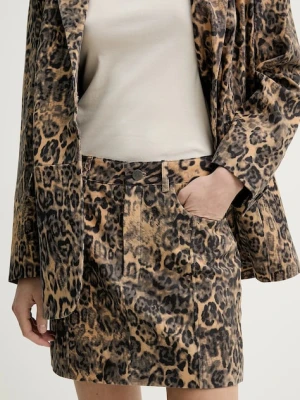 Gestuz spódnica skórzana