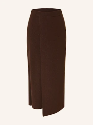 Gestuz Spódnica Z Dzianiny Gzmanzi braun