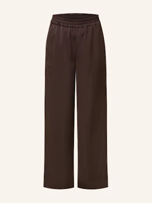 Gestuz Spodnie Marlena Gzjessie Z Satyny braun