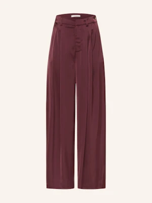 Gestuz Spodnie Marlena Gzrue Z Satyny rot
