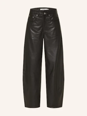 Gestuz Spodnie Skórzane Gzrio schwarz