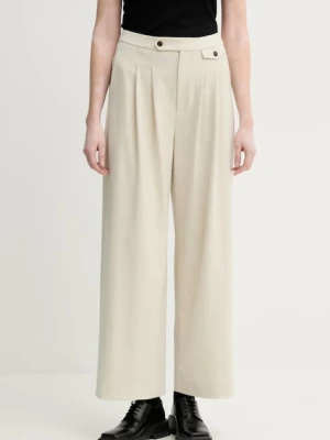 Gestuz spodnie z domieszką wełny