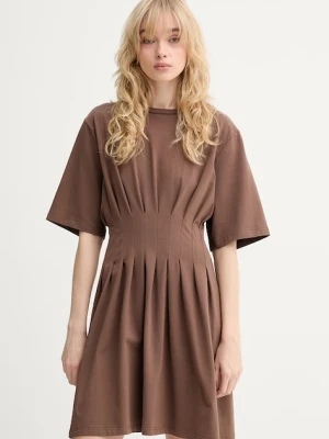 Gestuz sukienka bawełniana z elastanem