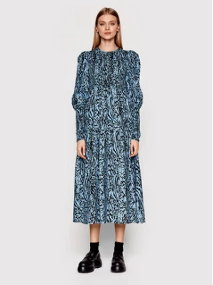 Gestuz Sukienka codzienna Morianagz 10905840 Niebieski Regular Fit