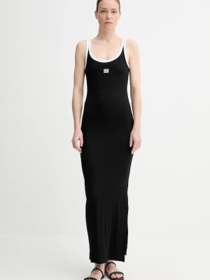 Gestuz sukienka kolor czarny maxi dopasowana 10910276
