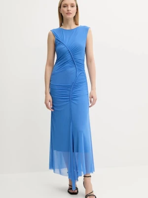 Gestuz sukienka kolor niebieski maxi dopasowana 10910318