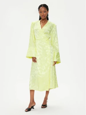Gestuz Sukienka letnia Dray 10908878 Żółty Relaxed Fit
