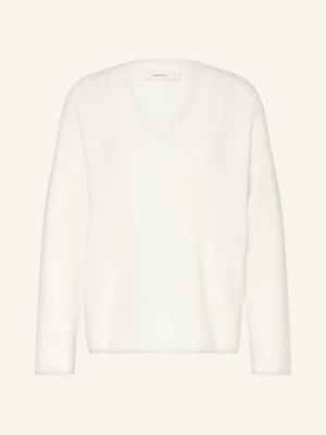 Gestuz Sweter Alphagz Z Dodatkiem Alpaki weiss