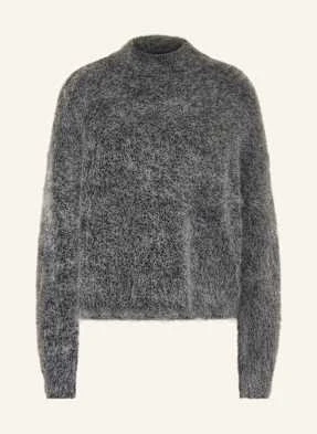 Gestuz Sweter Debbiegz Z Dodatkiem Moheru grau
