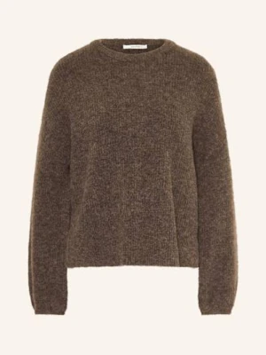 Gestuz Sweter Gzalpha Z Dodatkiem Alpaki braun