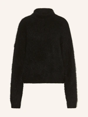 Gestuz Sweter Gzdebbie Z Dodatkiem Moheru schwarz