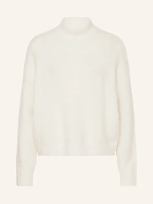 Gestuz Sweter Gzdebbie Z Dodatkiem Moheru weiss