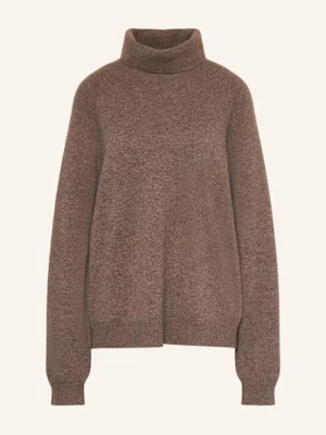 Gestuz Sweter Z Dzianiny Manzigz braun