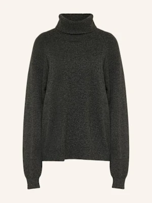 Gestuz Sweter Z Dzianiny Manzigz grau