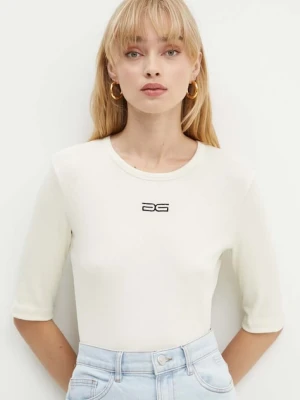 Gestuz t-shirt beżowy