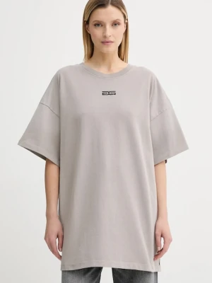 Gestuz t-shirt bawełniany damski kolor beżowy 10910397