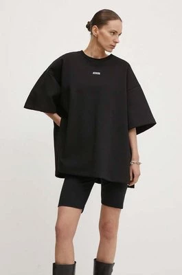Gestuz t-shirt damski kolor czarny 10909140
