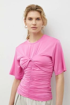 Gestuz t-shirt kolor różowy 10908710