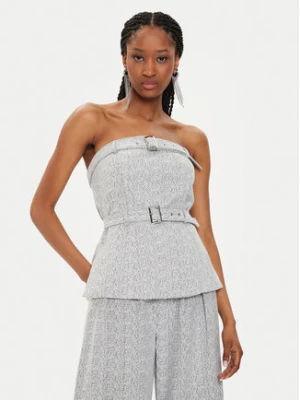 Gestuz Top Coelle 10908647 Szary Regular Fit