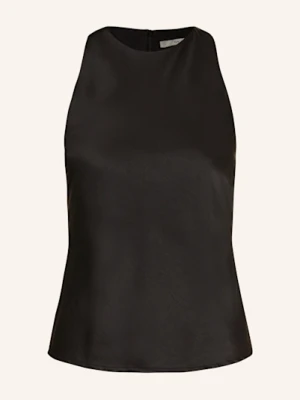 Gestuz Top Satynowy Gzceri schwarz