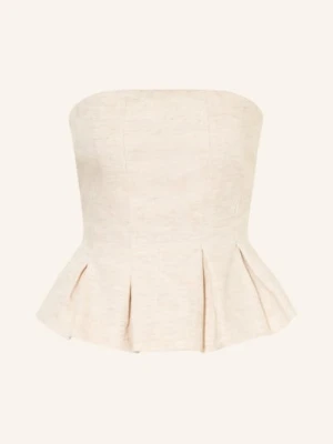 Gestuz Top Z Odkrytymi Ramionami Gzriava beige