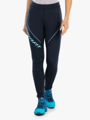 Getry biegowe damskie Dynafit Winter Running Tights - blueberry/marine blue