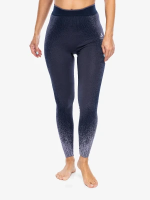 Getry termoaktywne damskie Odlo Blackcomb Eco BL Bottom Long – gray ridge