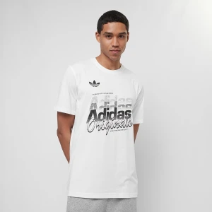 adidas Originals GFX Tee mężczyźni T-Shirty i Polo biały rozmiar Odzież