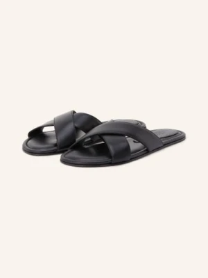 Gia Borghini Klapki Hina schwarz