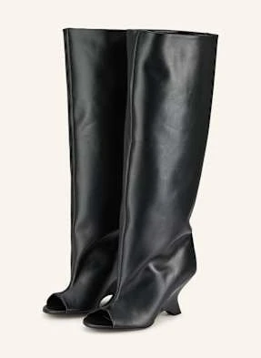 Gia Borghini Kozaki Ninette schwarz