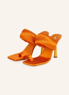 Gia Borghini Mules Rosie 1 orange