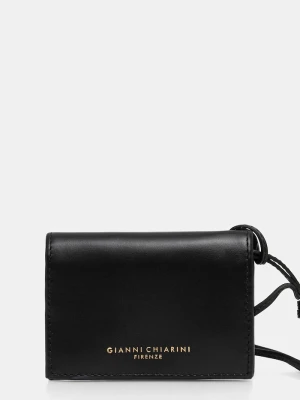 Gianni Chiarini etui na karty skórzane czarny
