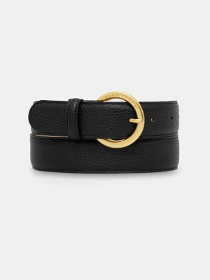 Gianni Chiarini pasek damski skórzany CINTURE DONNA GRAIN czarny