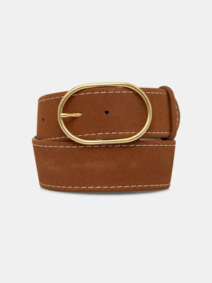 Gianni Chiarini pasek skórzany damski kolor brązowy CN.K00334