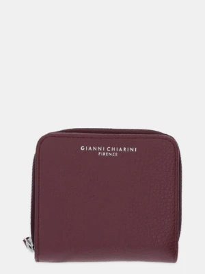 Gianni Chiarini portfel skórzany damski kolor bordowy PF W-4953A GRN