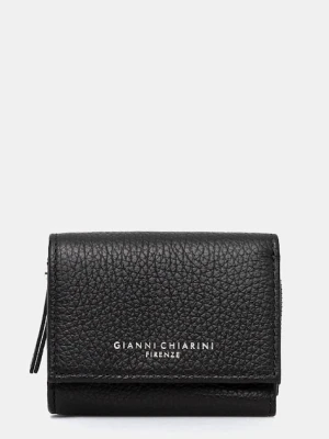 Gianni Chiarini portfel skórzany damski kolor czarny PF.W5065.GRN
