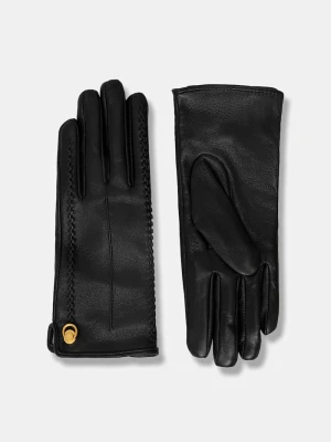 Gianni Chiarini rękawiczki skórzane czarny