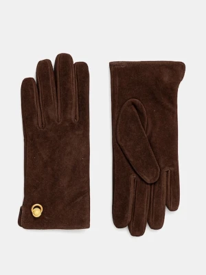 Gianni Chiarini rękawiczki zamszowe