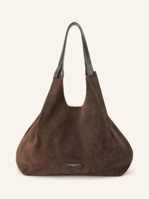 Gianni Chiarini Shopperka Dua Xl Z Torebką Typu Pouch braun CIEMNOBRĄZOWY