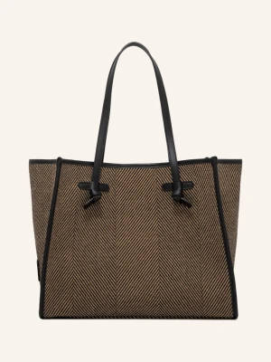 Gianni Chiarini Shopperka Marcella Large Z Torebką Typu Pouch schwarz