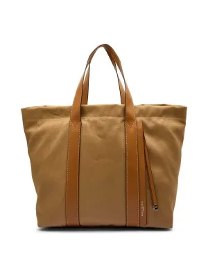 GIANNI CHIARINI Shopperka SARA | z dodatkiem skóry